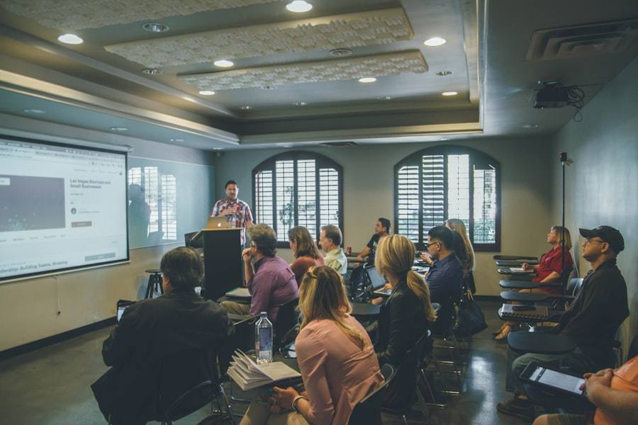 Structured classroom training